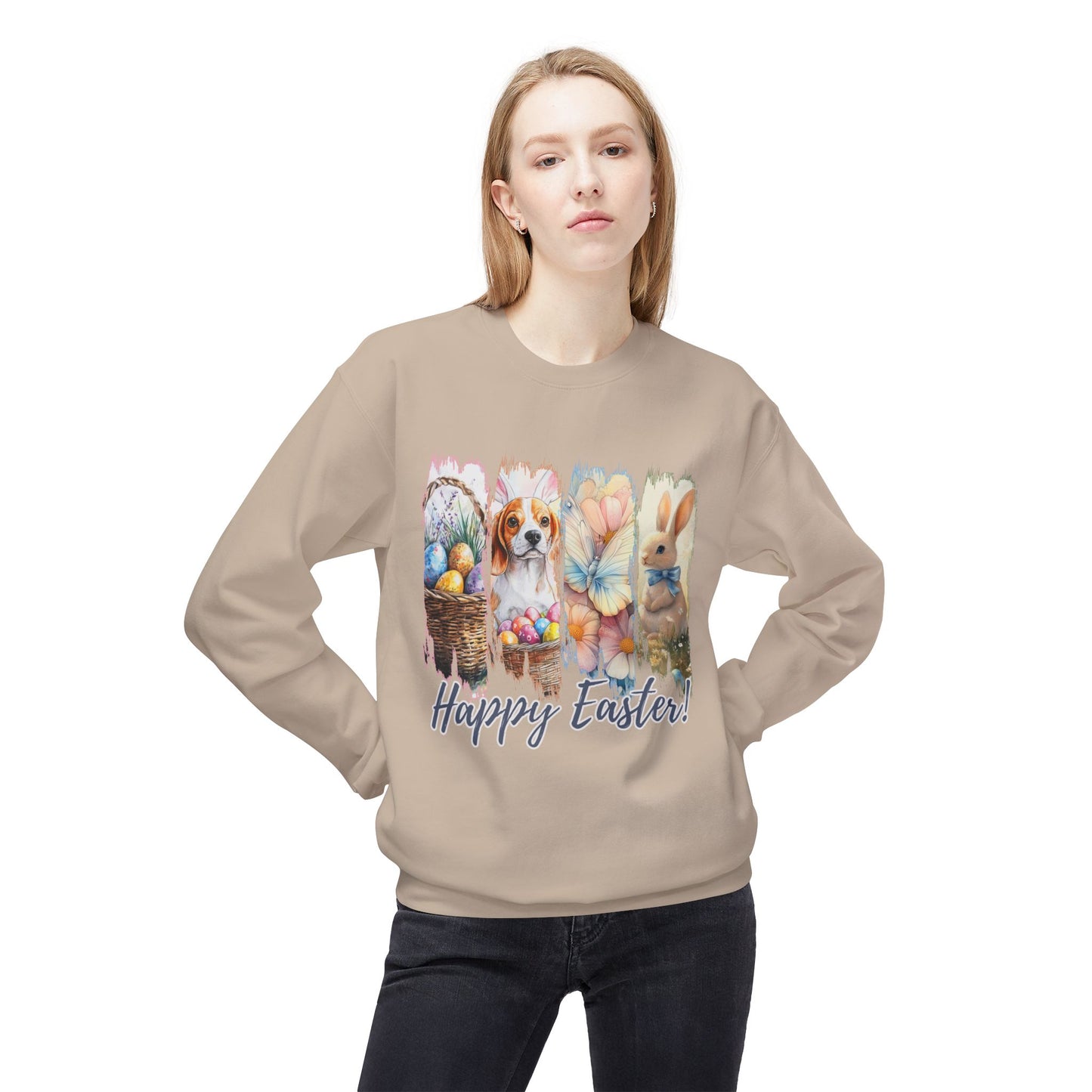 Beagle Dog Lover Easter Sweatshirt