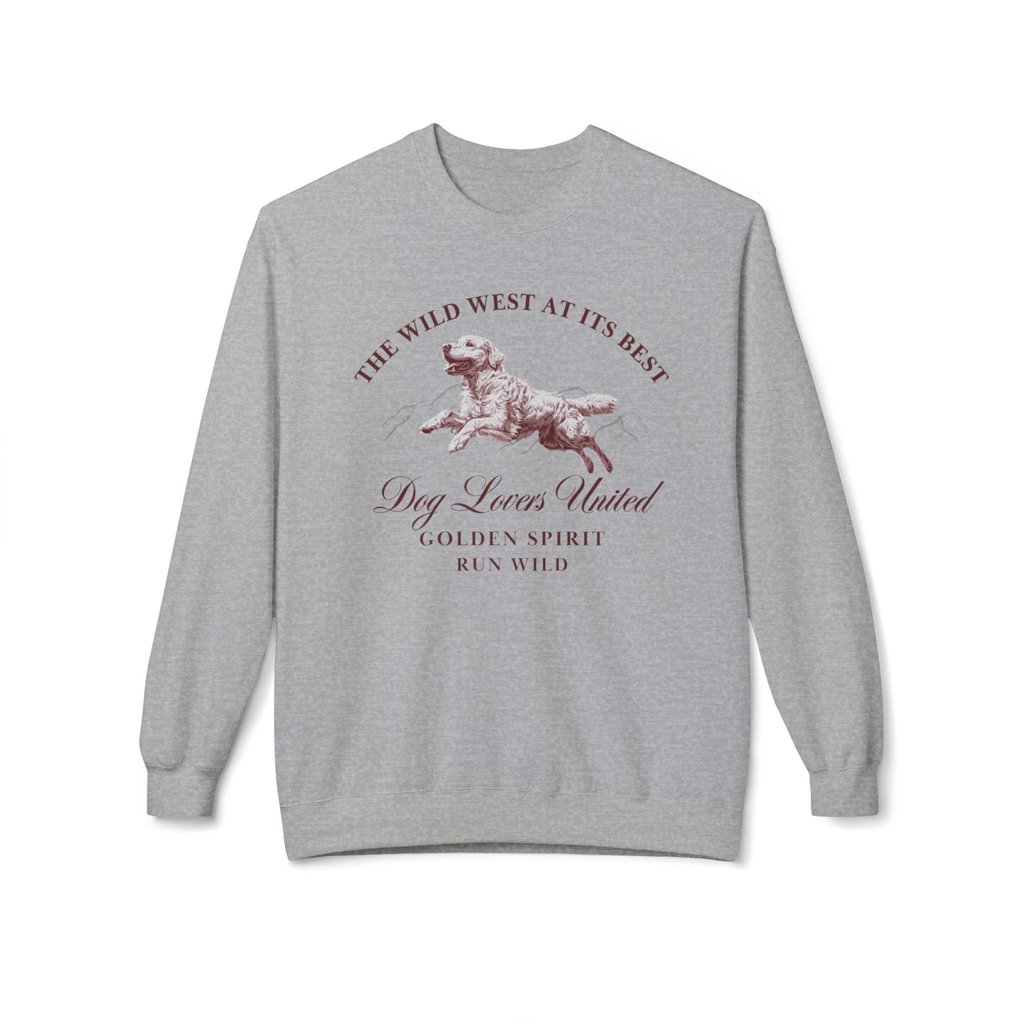 Golden Retriever - Golden Spirit Sweatshirt– Wild West Edition