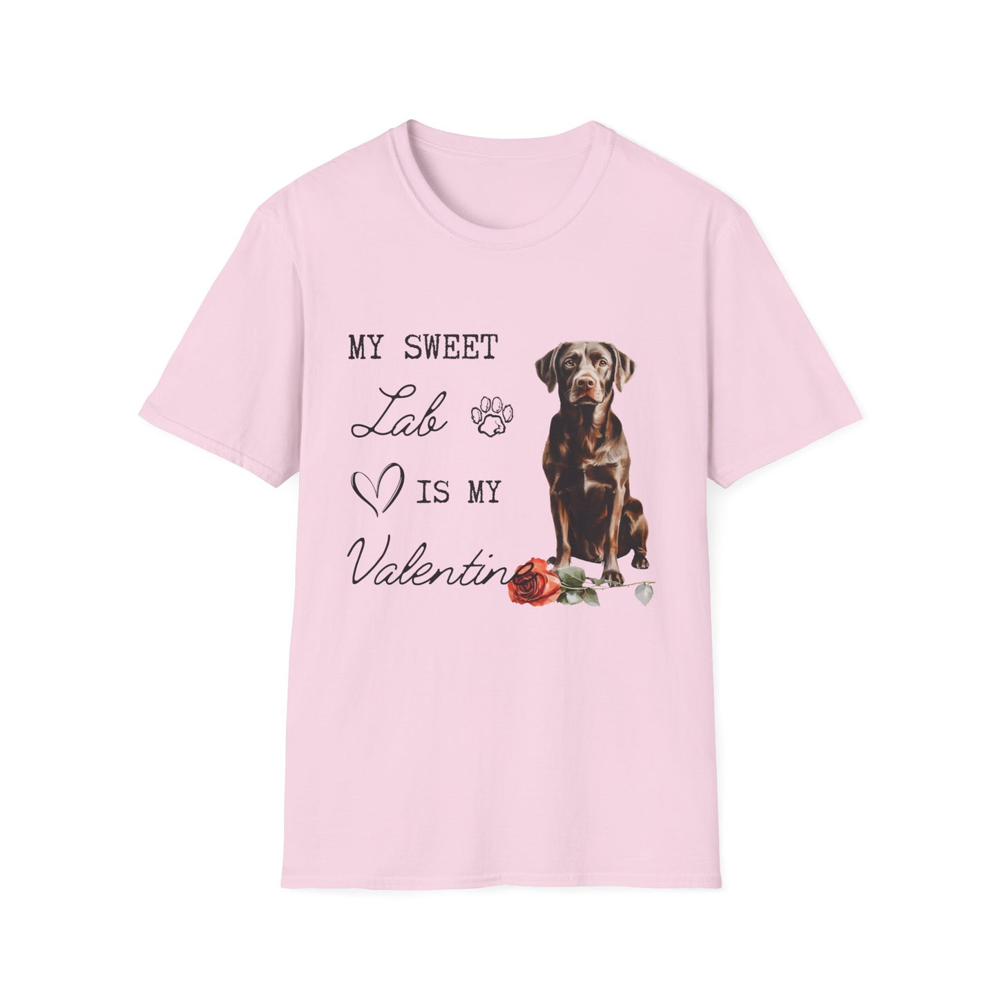 Labrador Retriever (Chocolate) - My Sweet Lab is My Valentine - Shirt