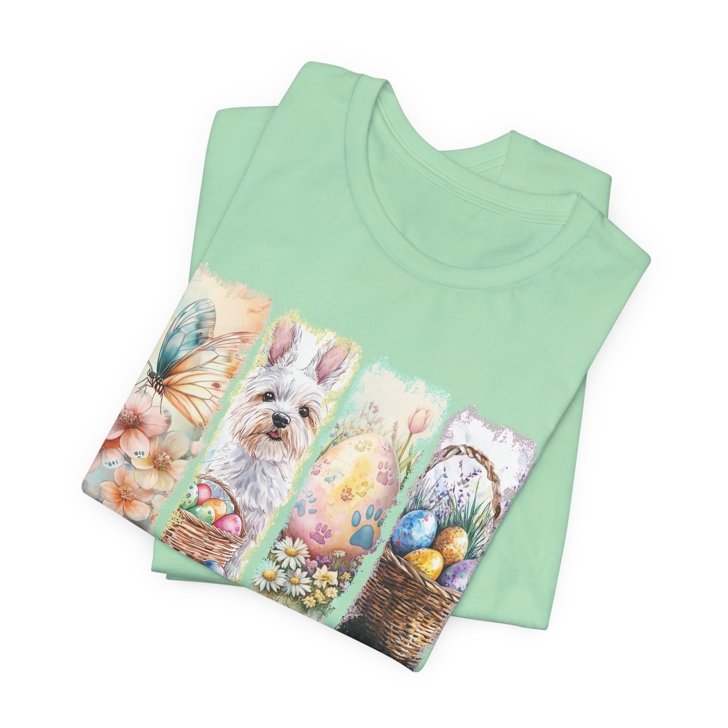 Westie Easter T-Shirt – "Some Bunny Loves Me"