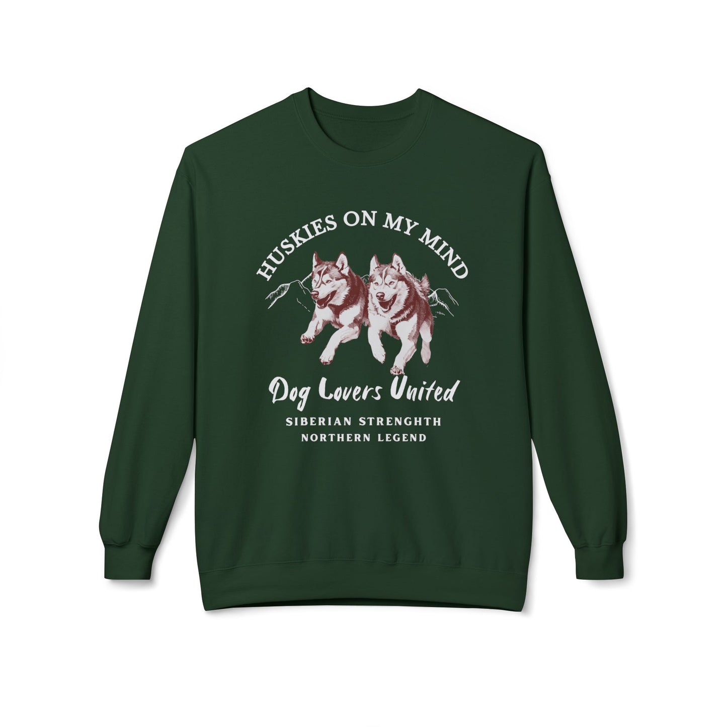 Siberian Husky Sweater for Dog Lovers - Huskies on My Mind