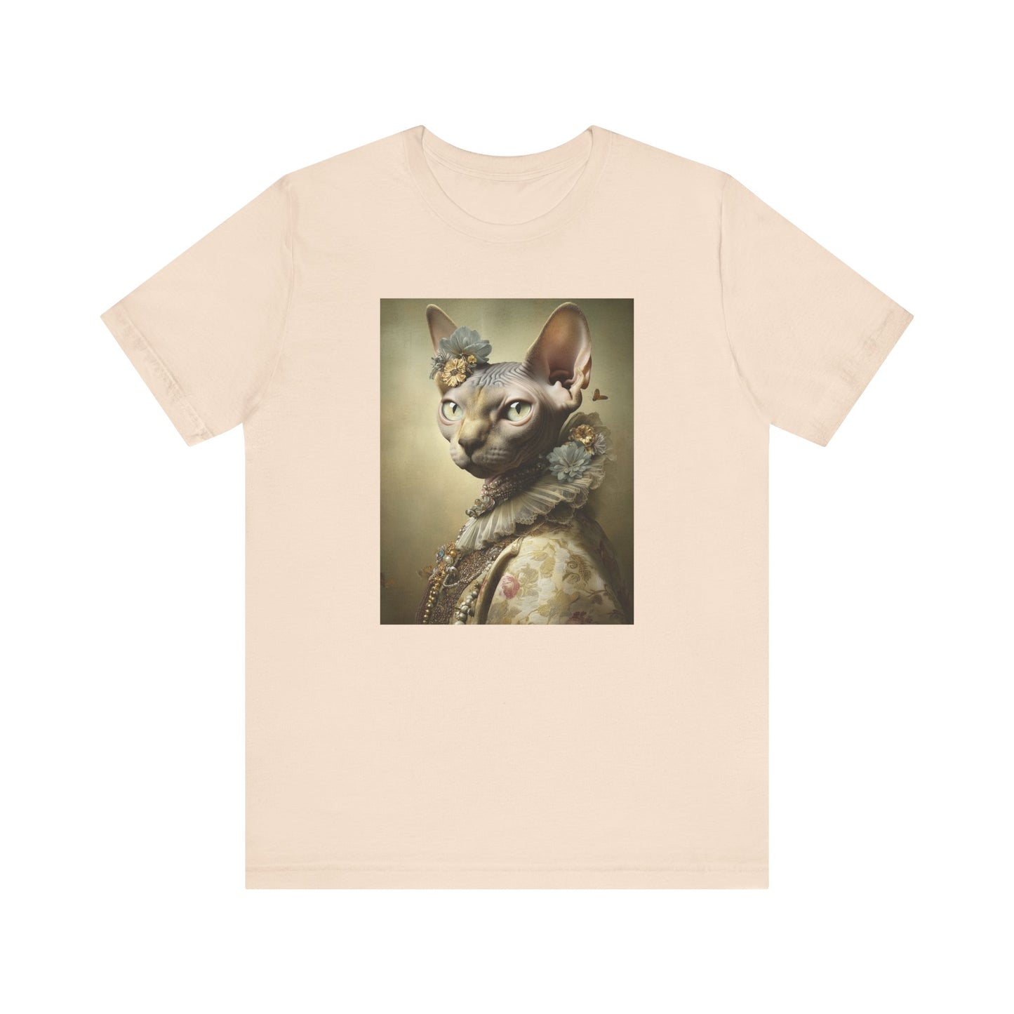 Royal Sphynx Cat Tee - Customizable Shirt Victorian Aristocratic Cat