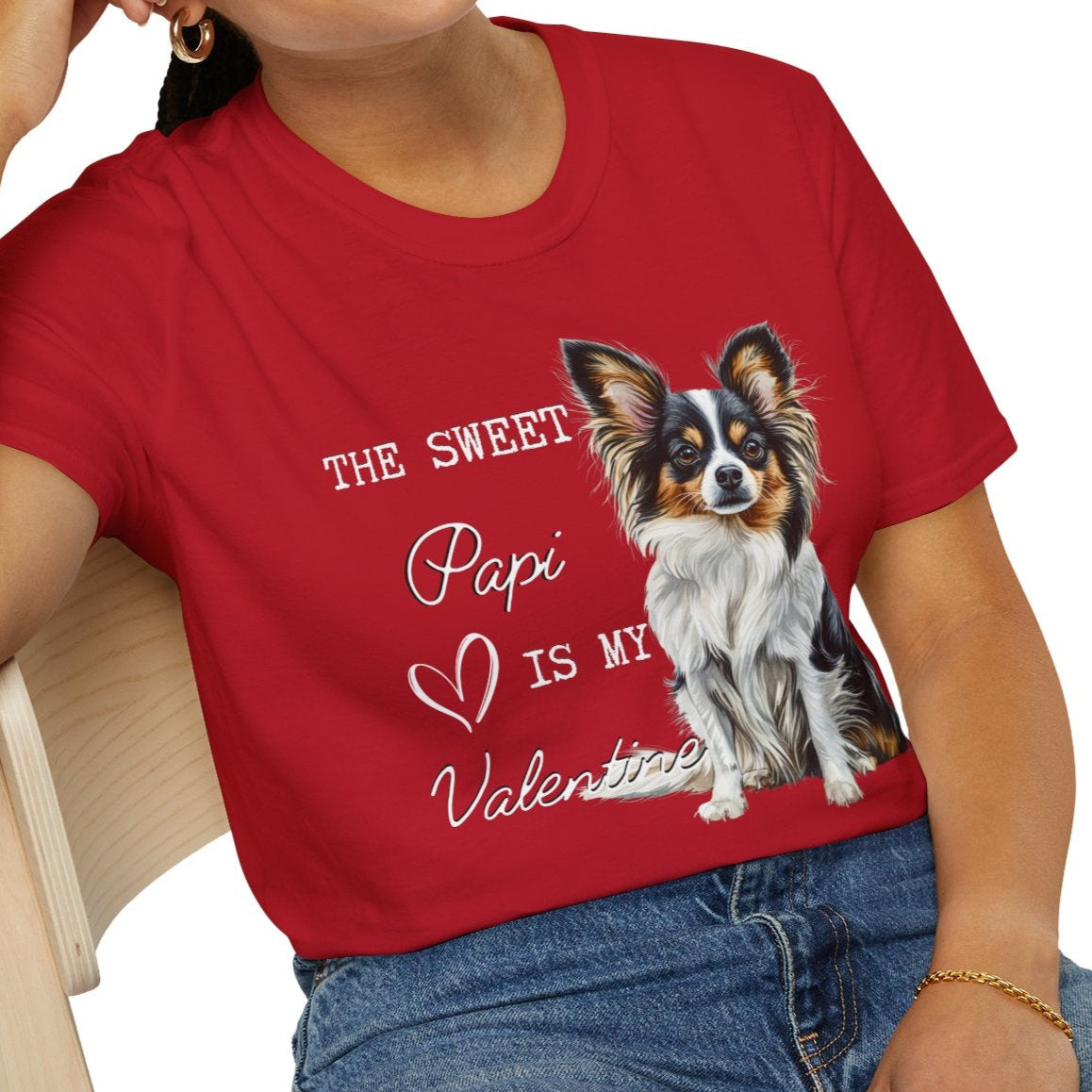 Papillon - The Sweet Papi is My Valentine - Shirt