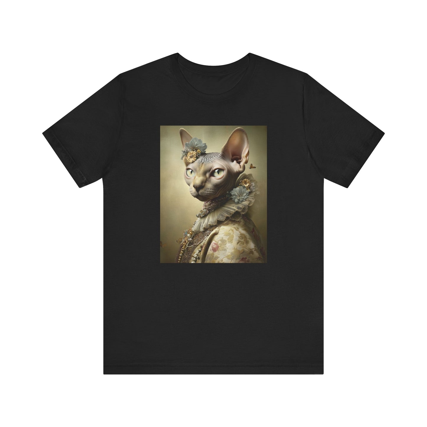 Royal Sphynx Cat Tee - Customizable Aristocrat Cat Shirt