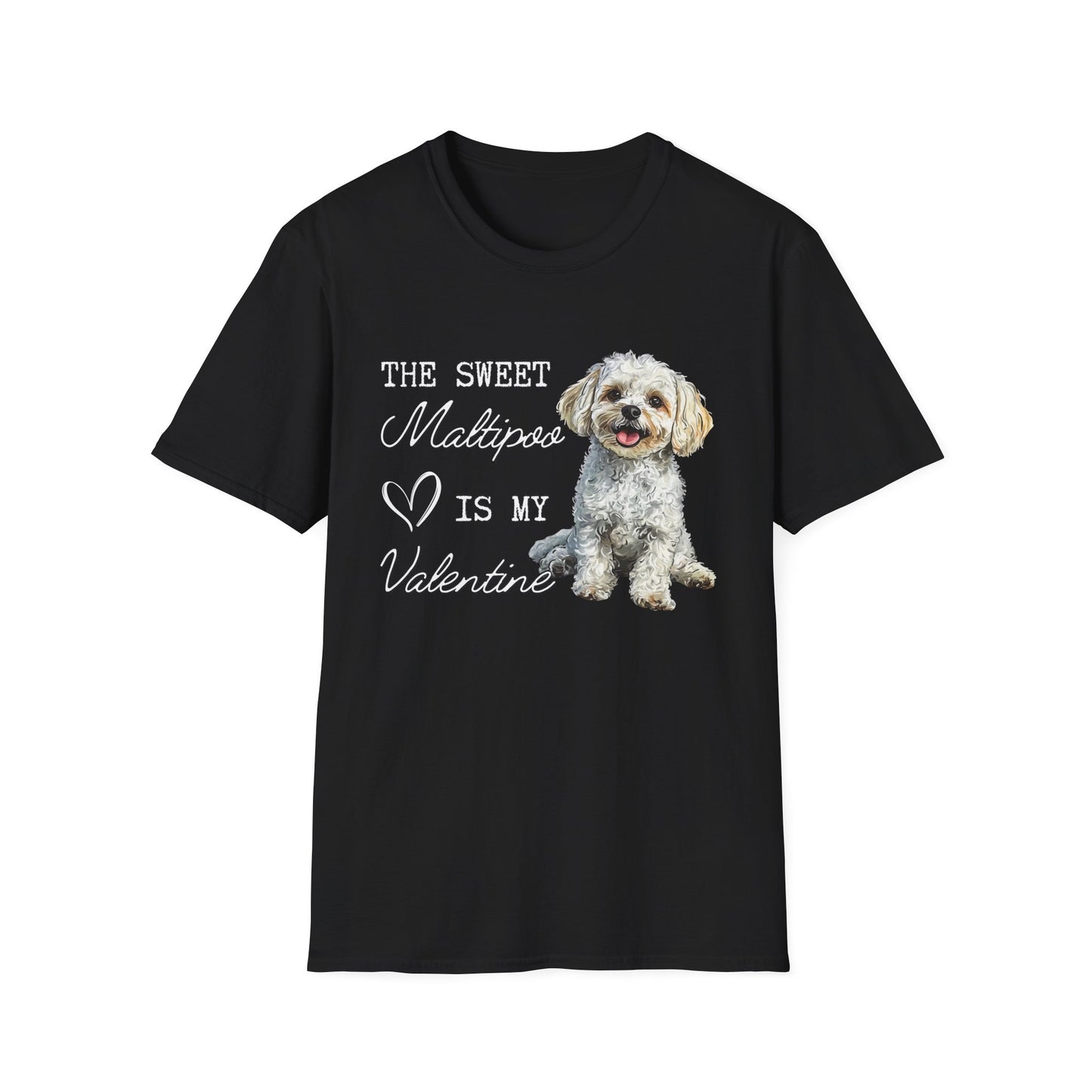 Maltipoo - My Sweet Maltipoo is My Valentine - T-shirt