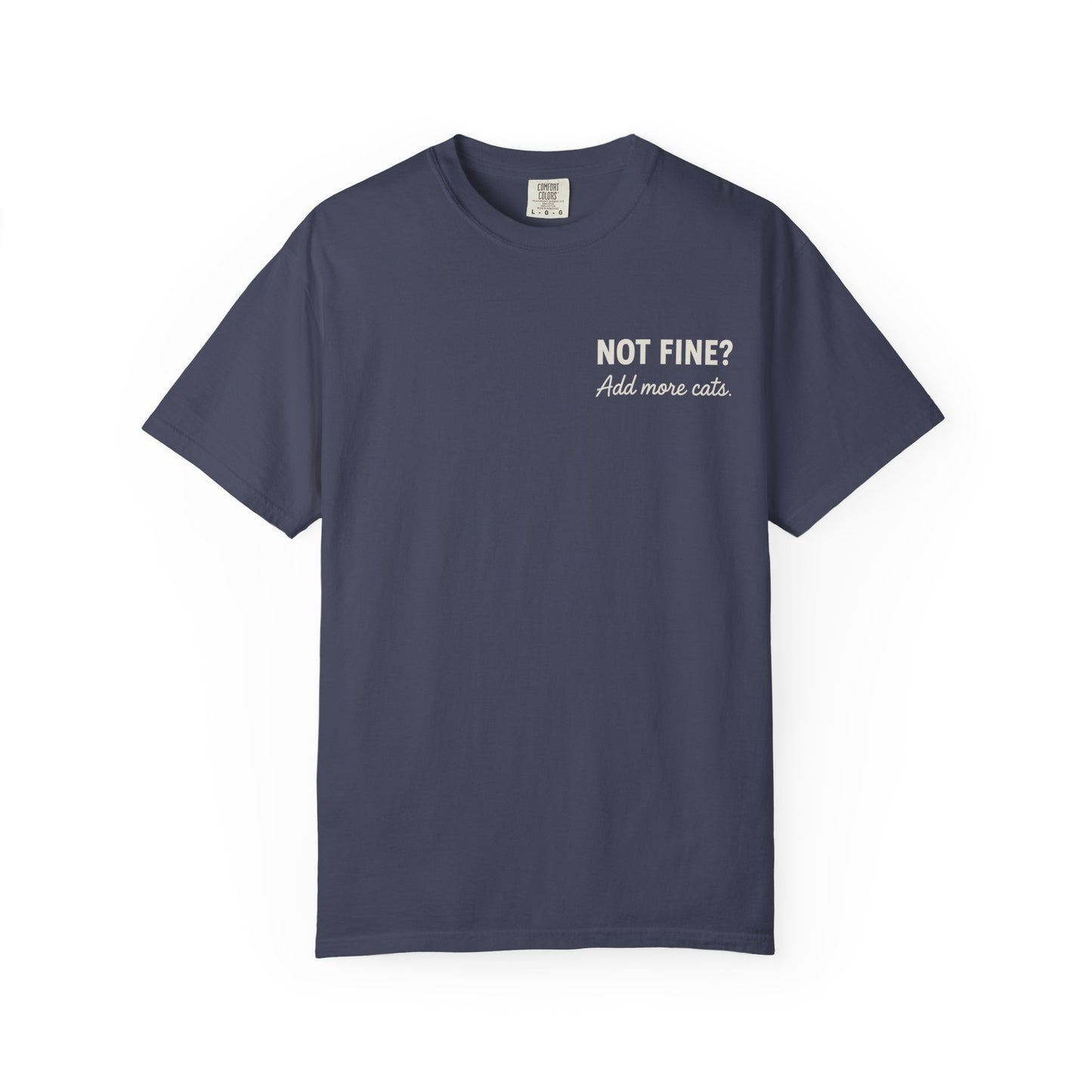 Add More Cats Tee – Comfort Colors® 1717