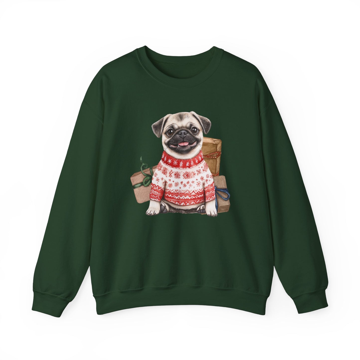 Pug Christmas Sweatshirt