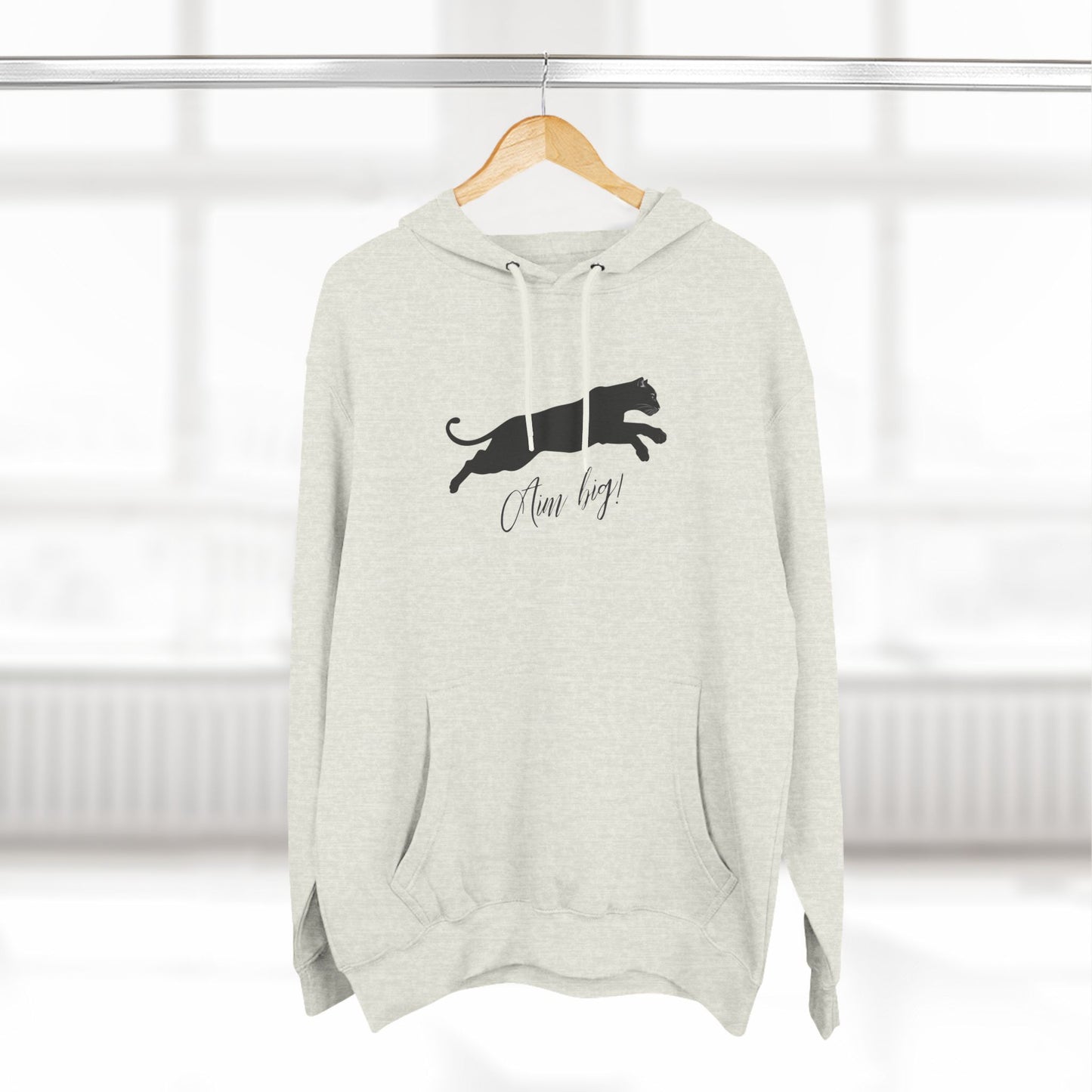 "Aim Big!" Fleece Hoodie