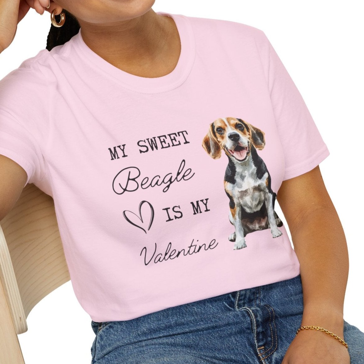 Beagle - My Sweet Beagle is My Valentine - T-shirt