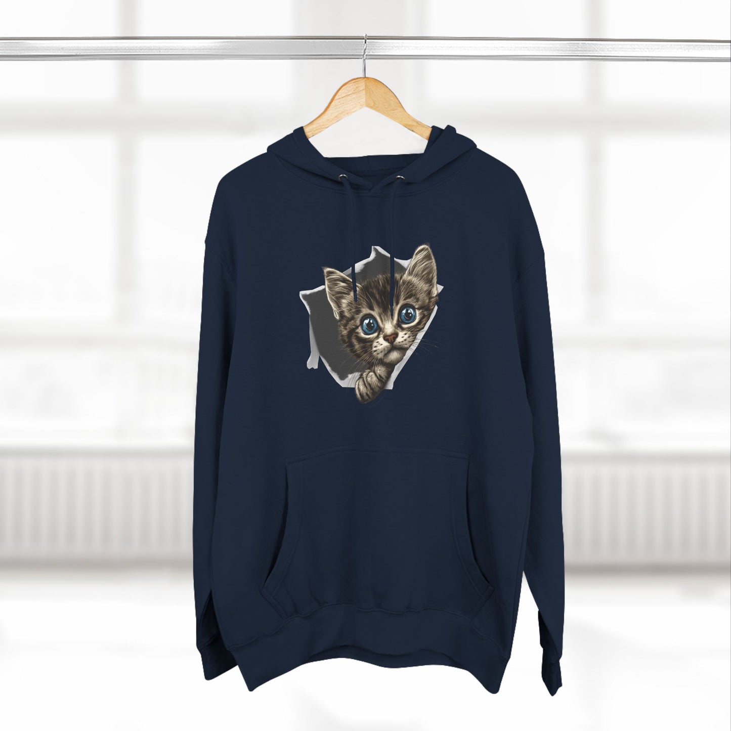 Cozy Kitten Fleece Hoodie
