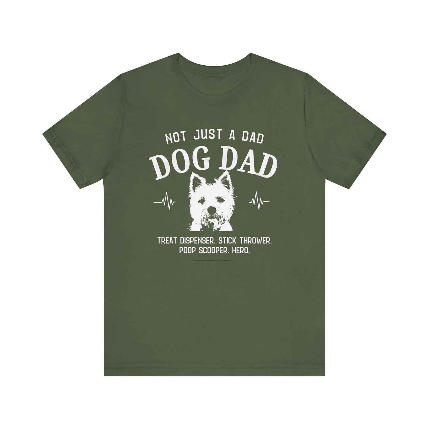Westie Dog Dad T-shirt