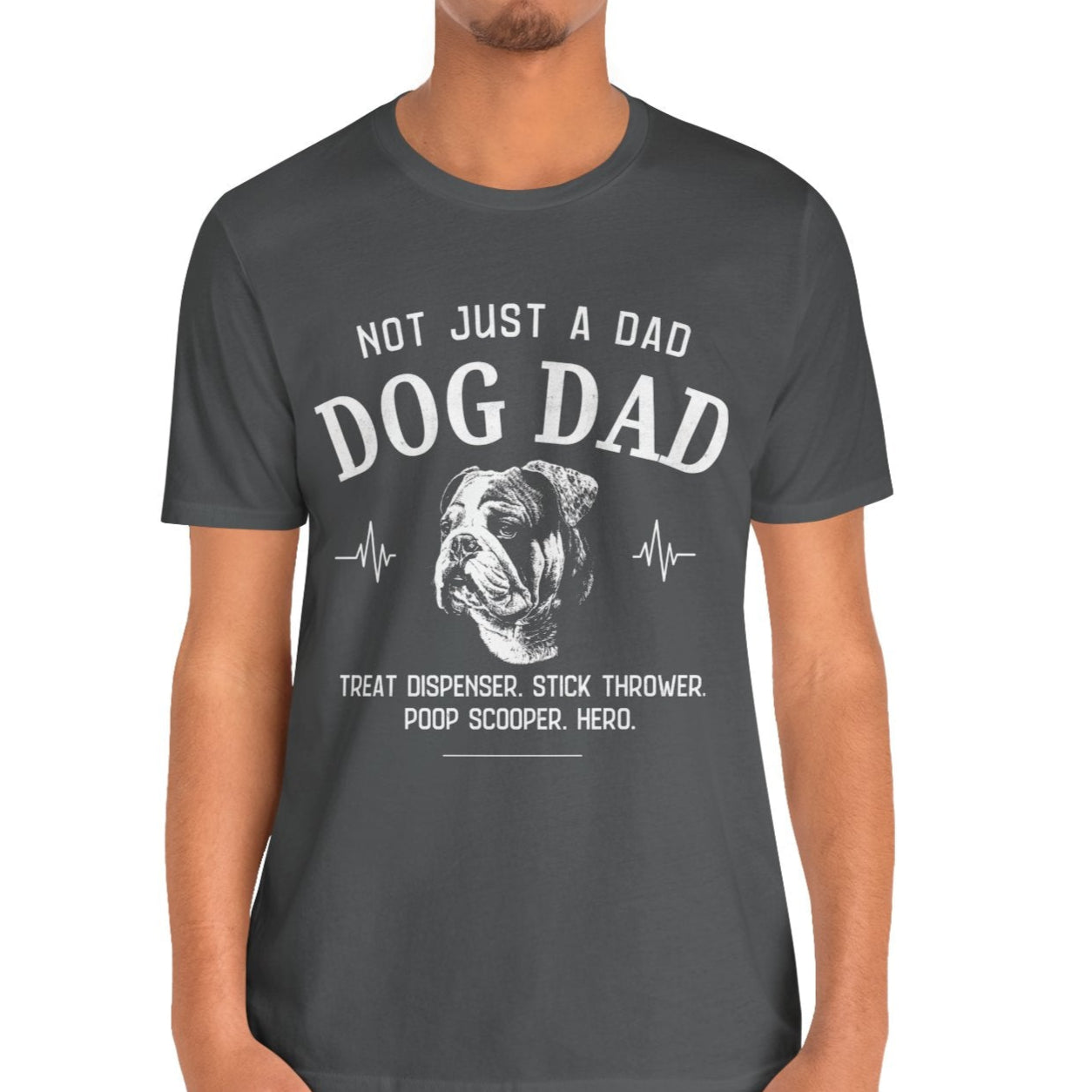 English Bulldog Dog Dad T-shirt