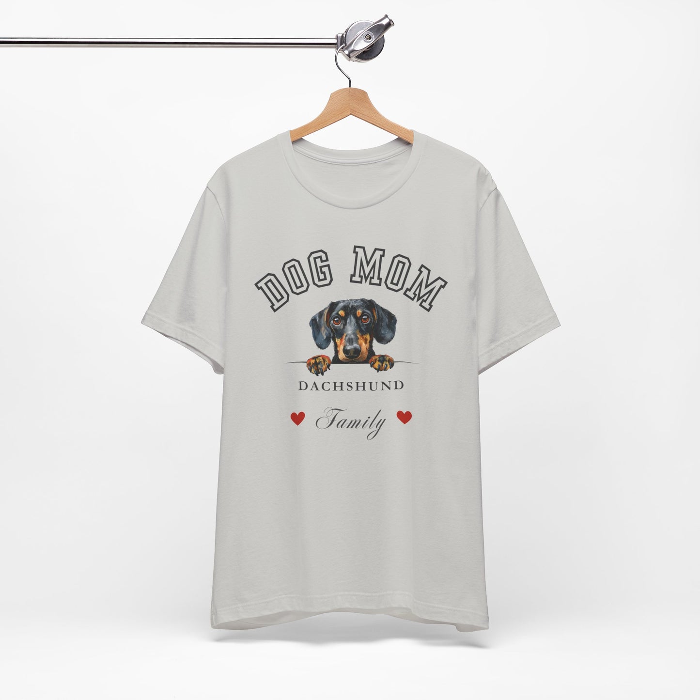 Dachshund Mom Family T-Shirt - Mother’s Day Gift for Dog Lovers