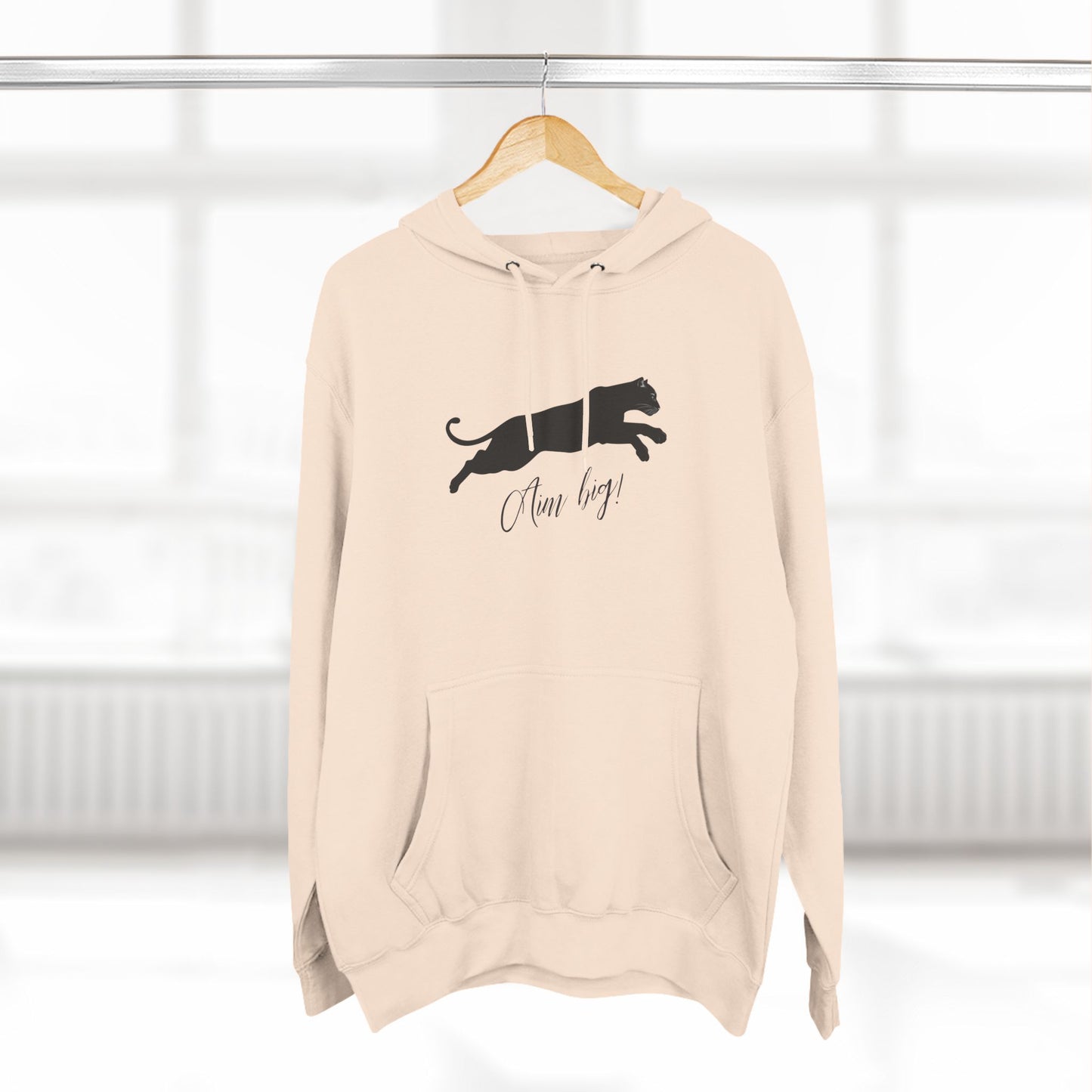 "Aim Big!" Fleece Hoodie