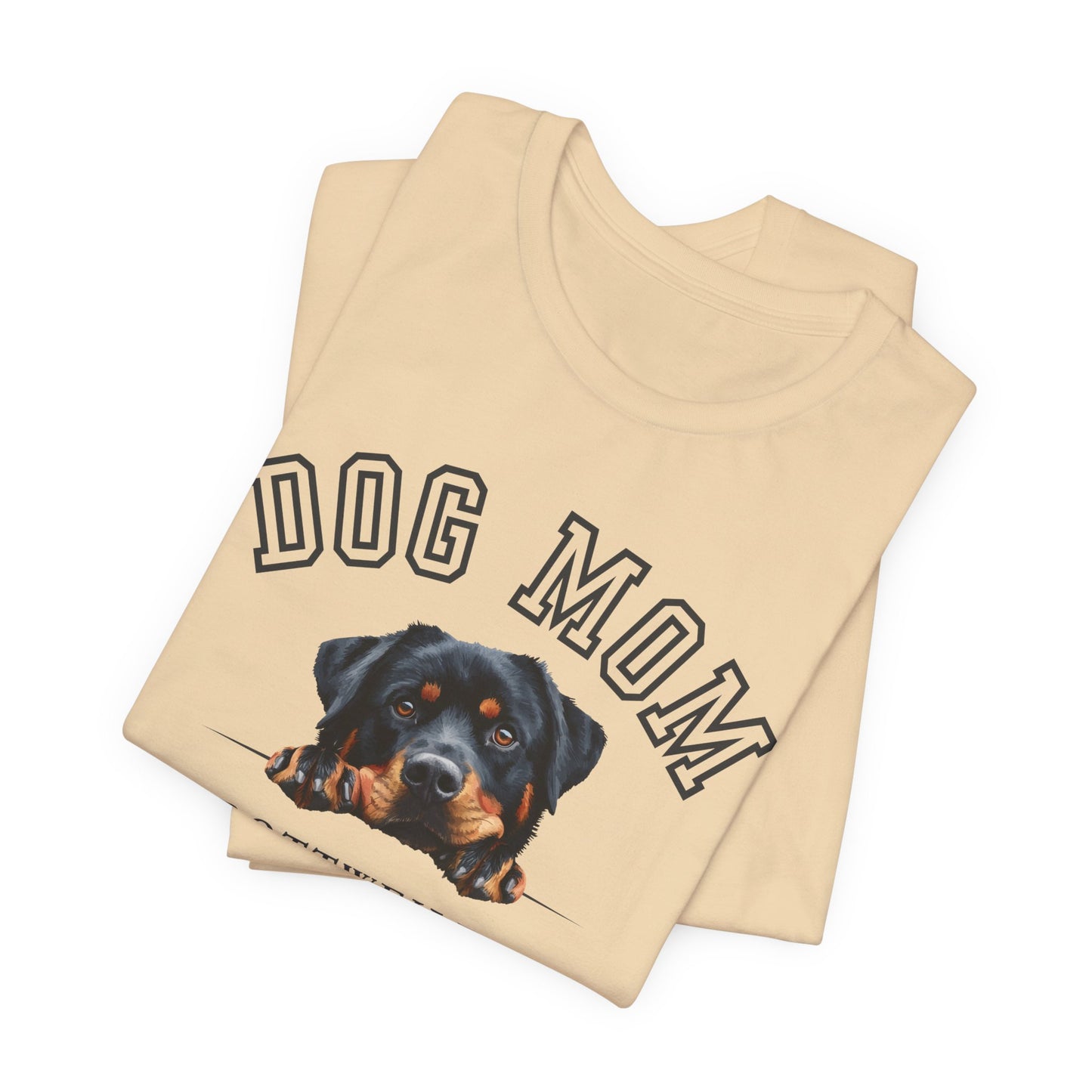 Rottweiler Mom Family T-Shirt - Mother’s Day Gift for Dog Lovers