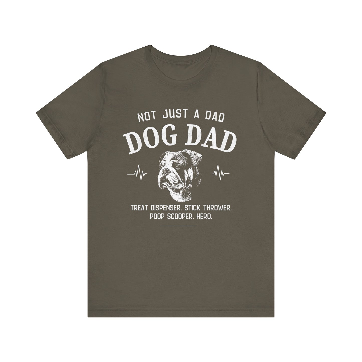 English Bulldog Dog Dad T-shirt