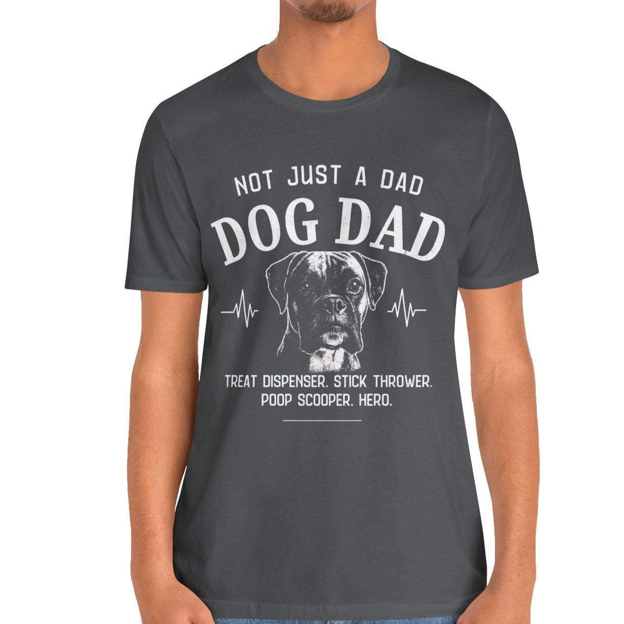 Boxer Dog Dad T-shirt