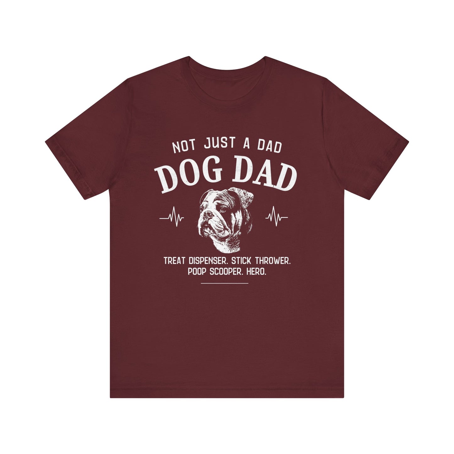 English Bulldog Dog Dad T-shirt