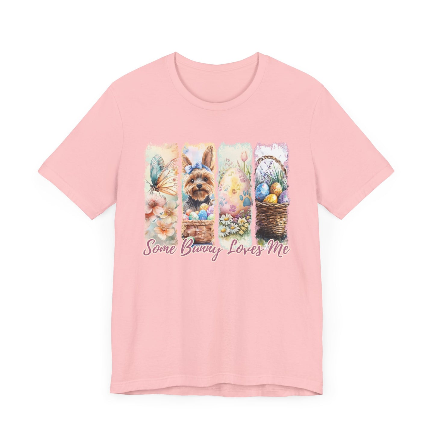 Yorkie Easter T-Shirt – "Some Bunny Loves Me"