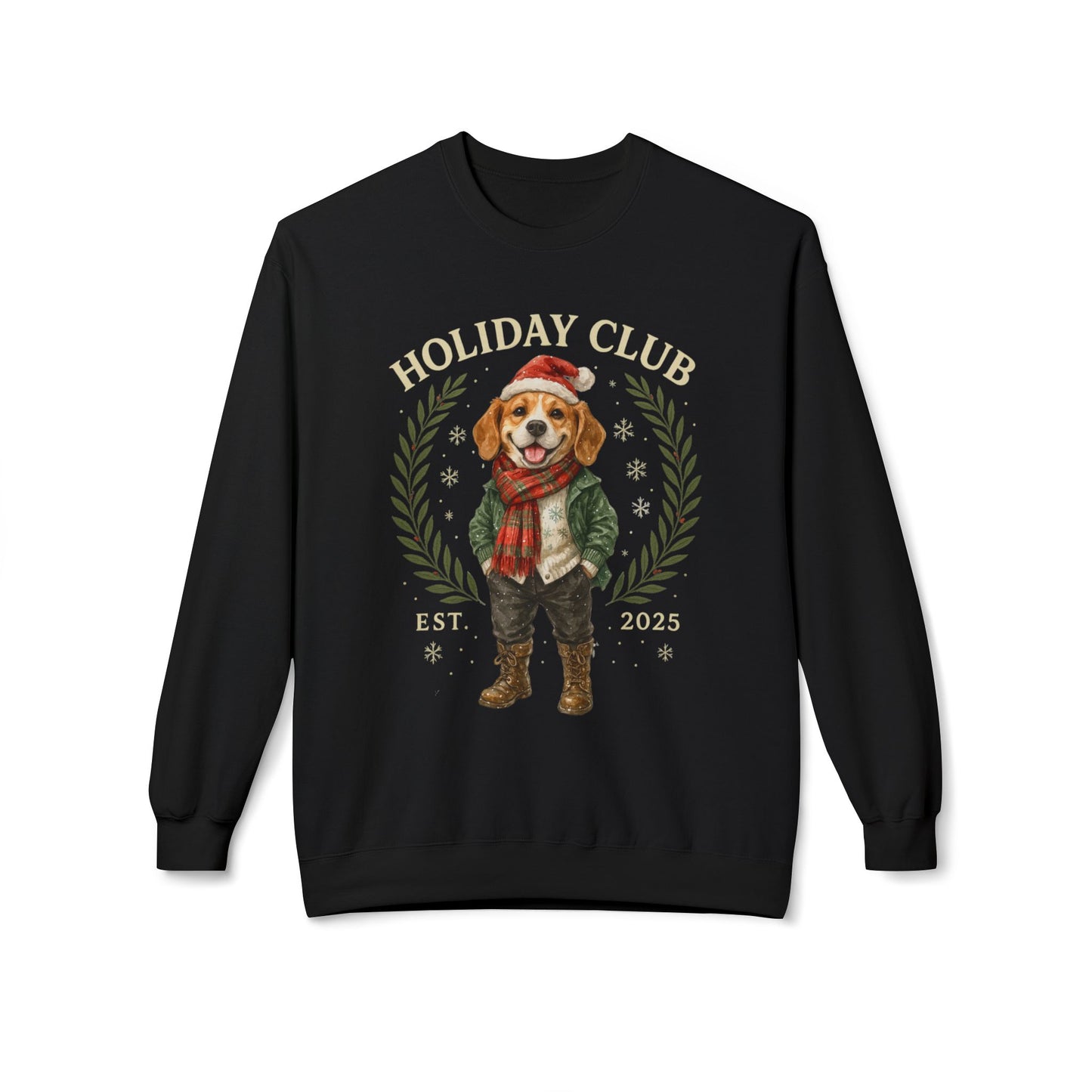 Beagle Holiday Club Christmas Sweater