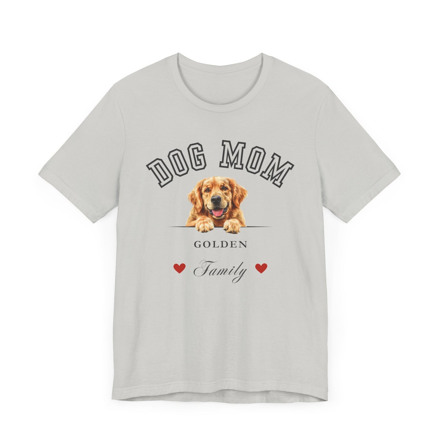 Golden Retriever Mom Family T-Shirt - Mother’s Day Gift for Dog Lovers