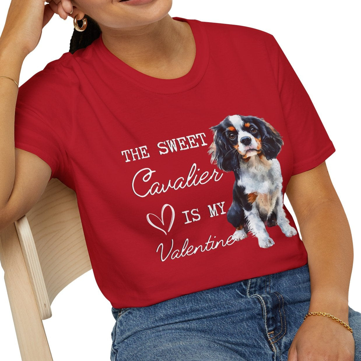Cavalier King Charles Spaniel - The Sweet Cavalier is My Valentine - Shirt