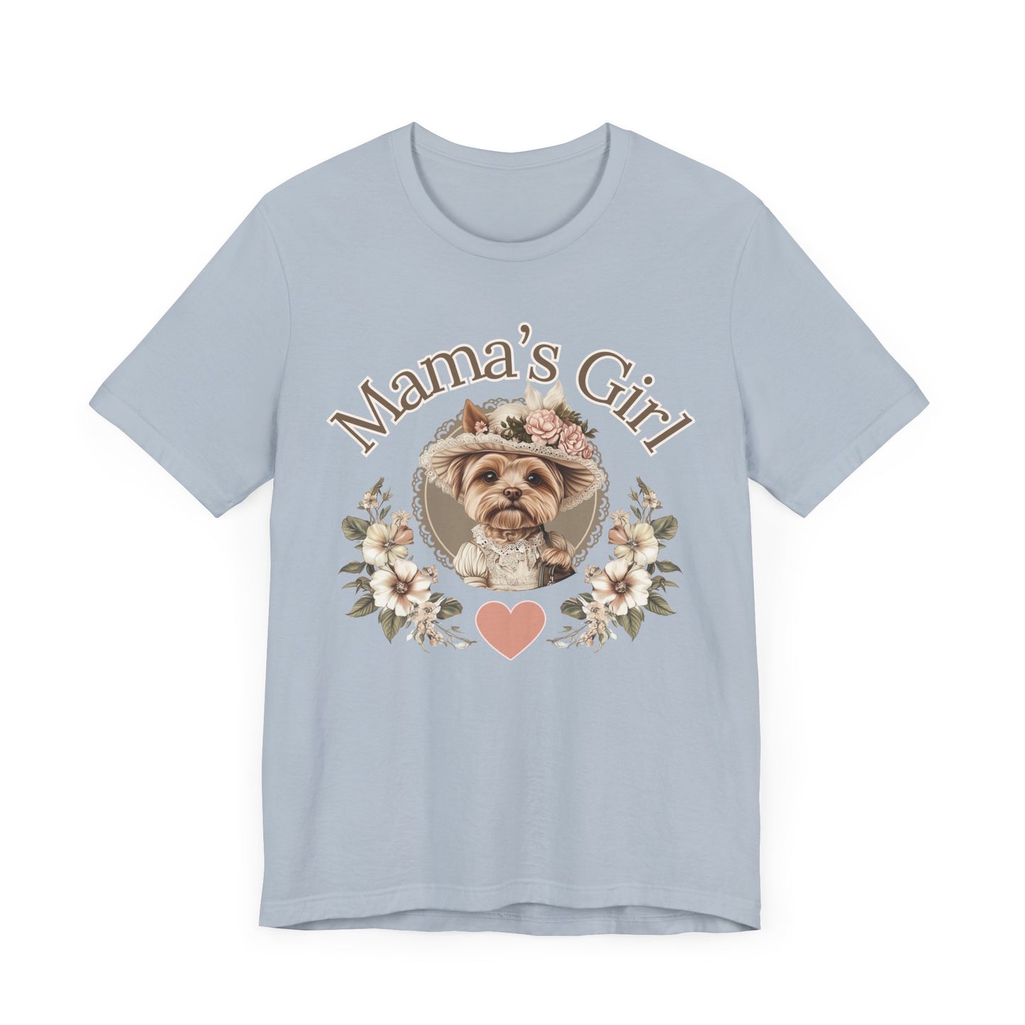 yorkie mama's girl vintage tee