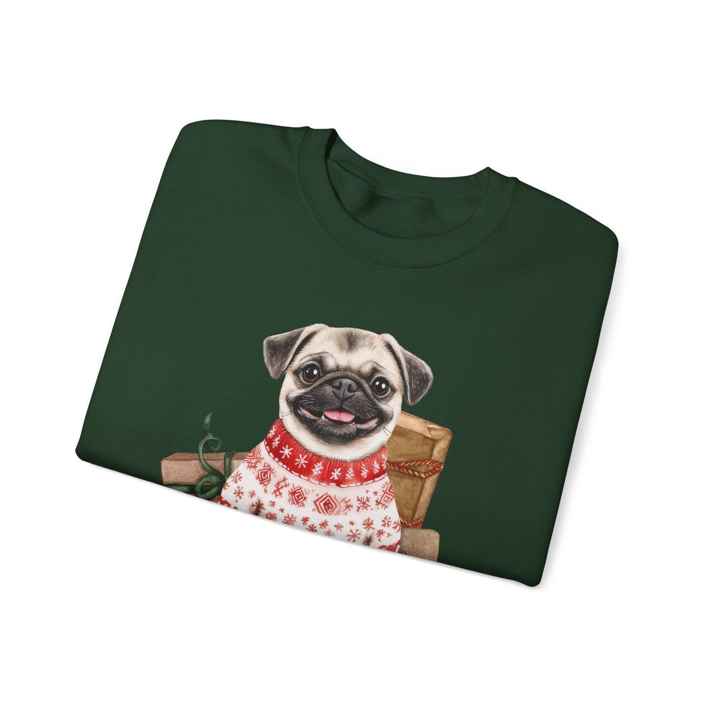 Pug Christmas Sweatshirt