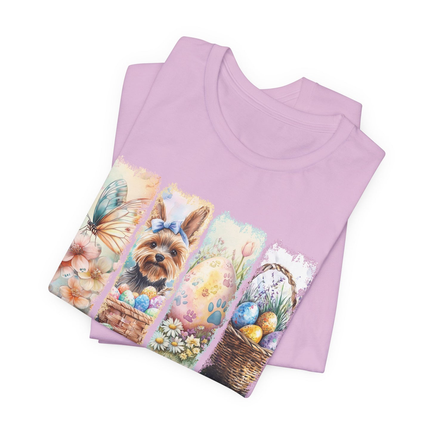 Yorkie Easter T-Shirt – "Some Bunny Loves Me"