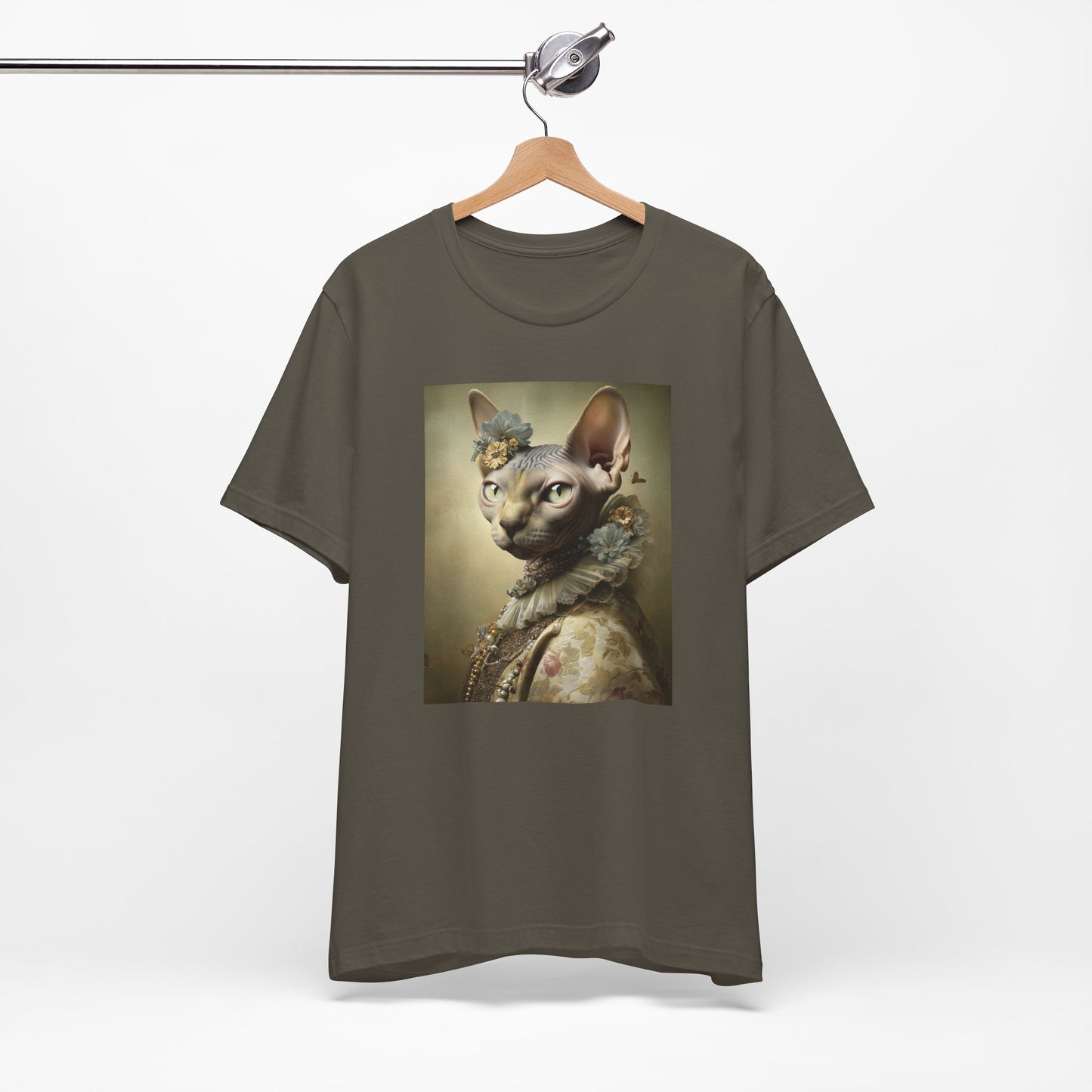 Royal Sphynx Cat Tee - Customizable Aristocrat Cat Shirt