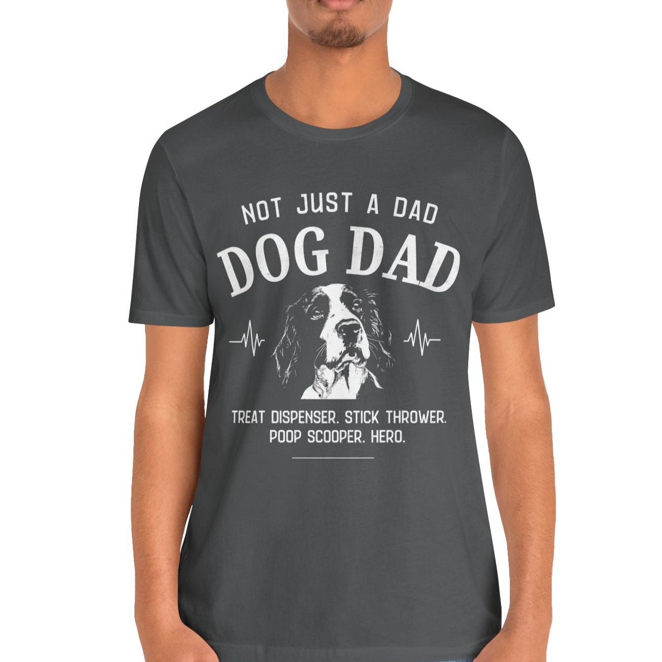 English Springer Spaniel Dog Dad T-shirt