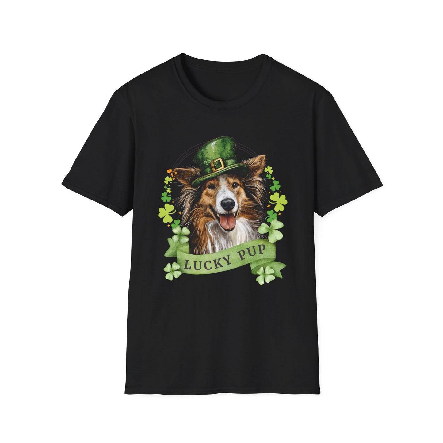 Shetland Sheepdog - Sheltie - St. Patrick’s Day Dog Lover T-Shirt