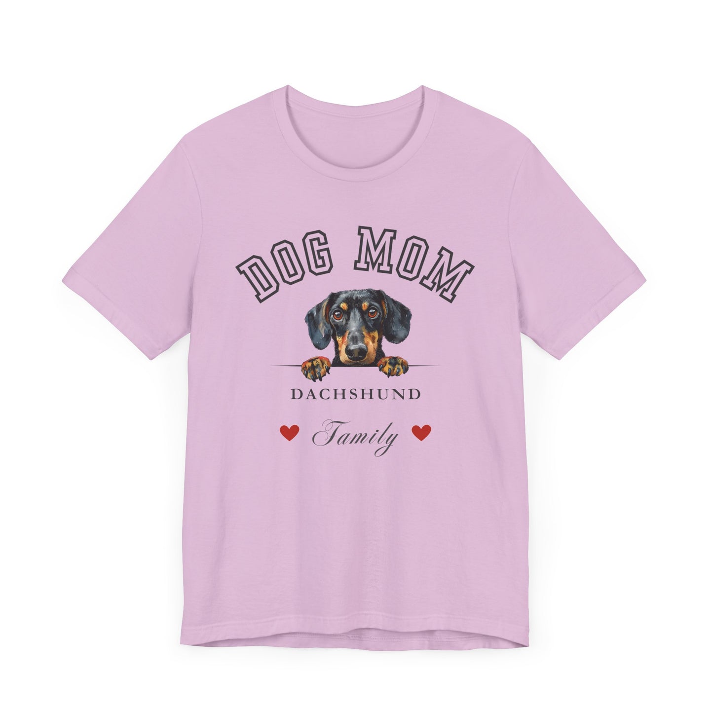 Dachshund Mom Family T-Shirt - Mother’s Day Gift for Dog Lovers