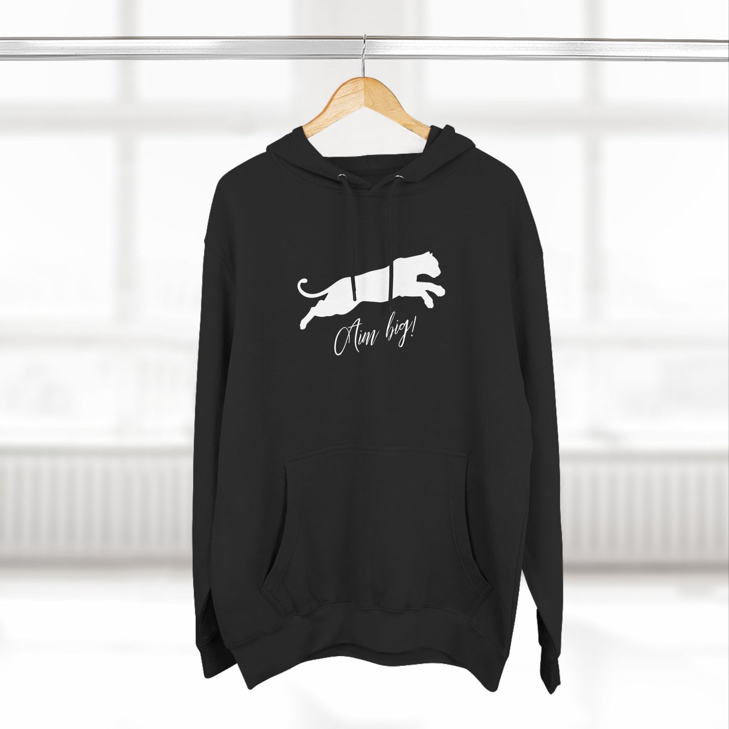 "Aim Big!" Fleece Hoodie