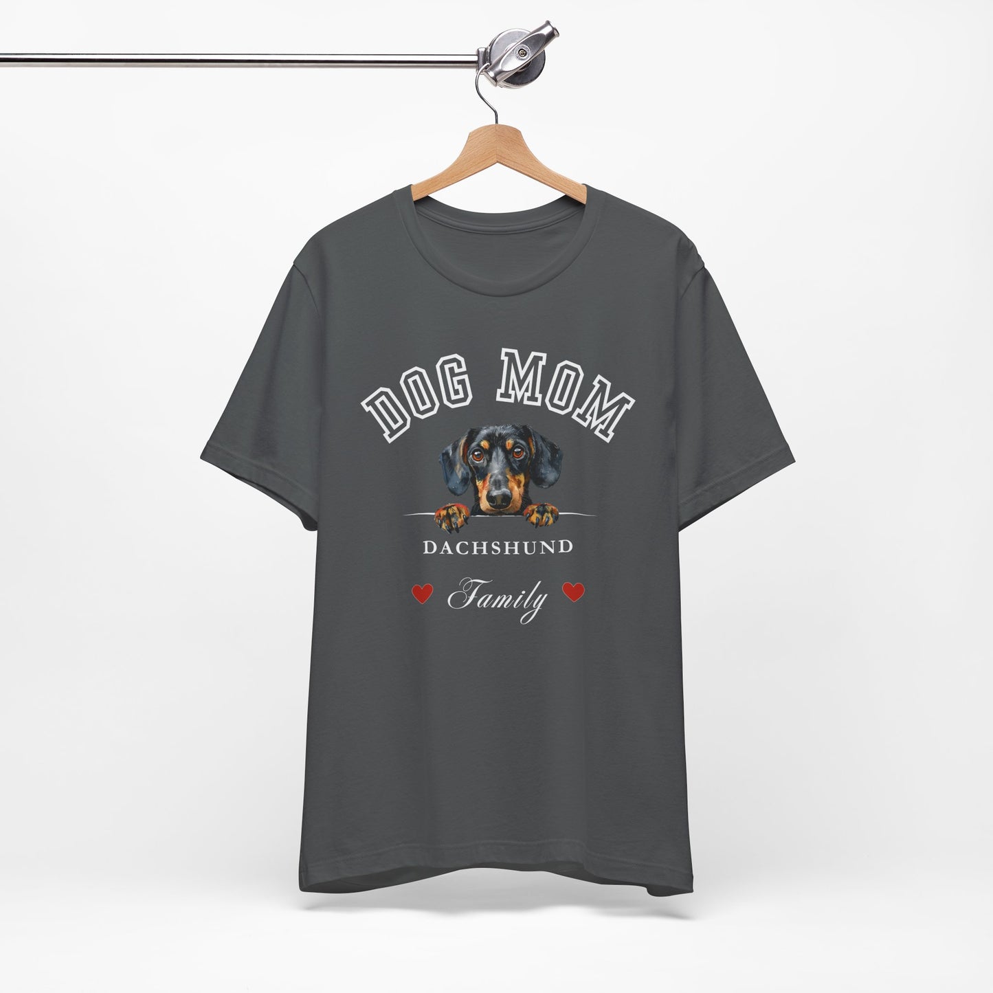 Dachshund Mom Family T-Shirt - Mother’s Day Gift for Dog Lovers