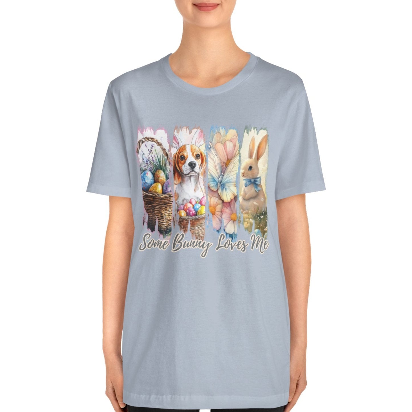 Beagle Easter T-Shirt – "Some Bunny Loves Me"