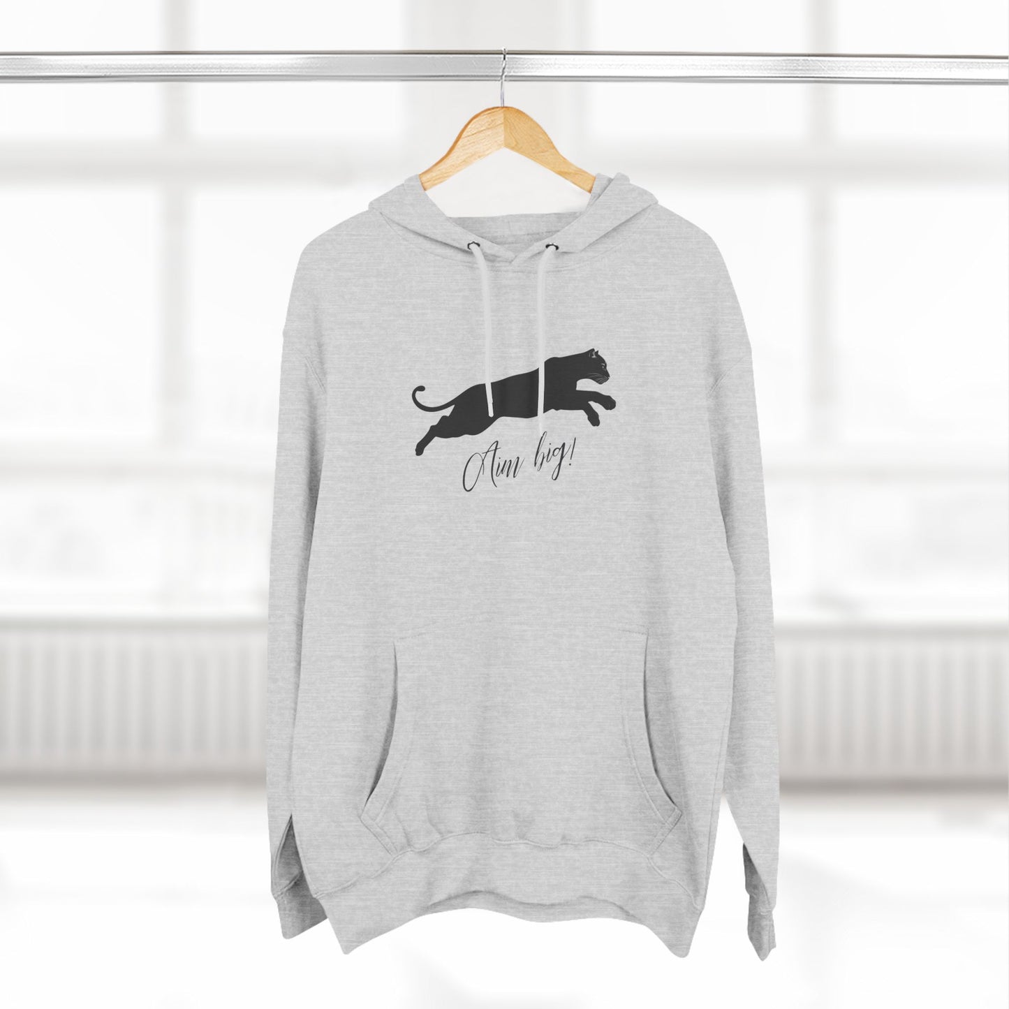 "Aim Big!" Fleece Hoodie