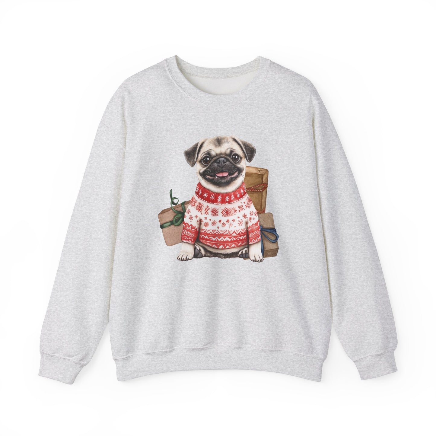 Pug Christmas Sweatshirt