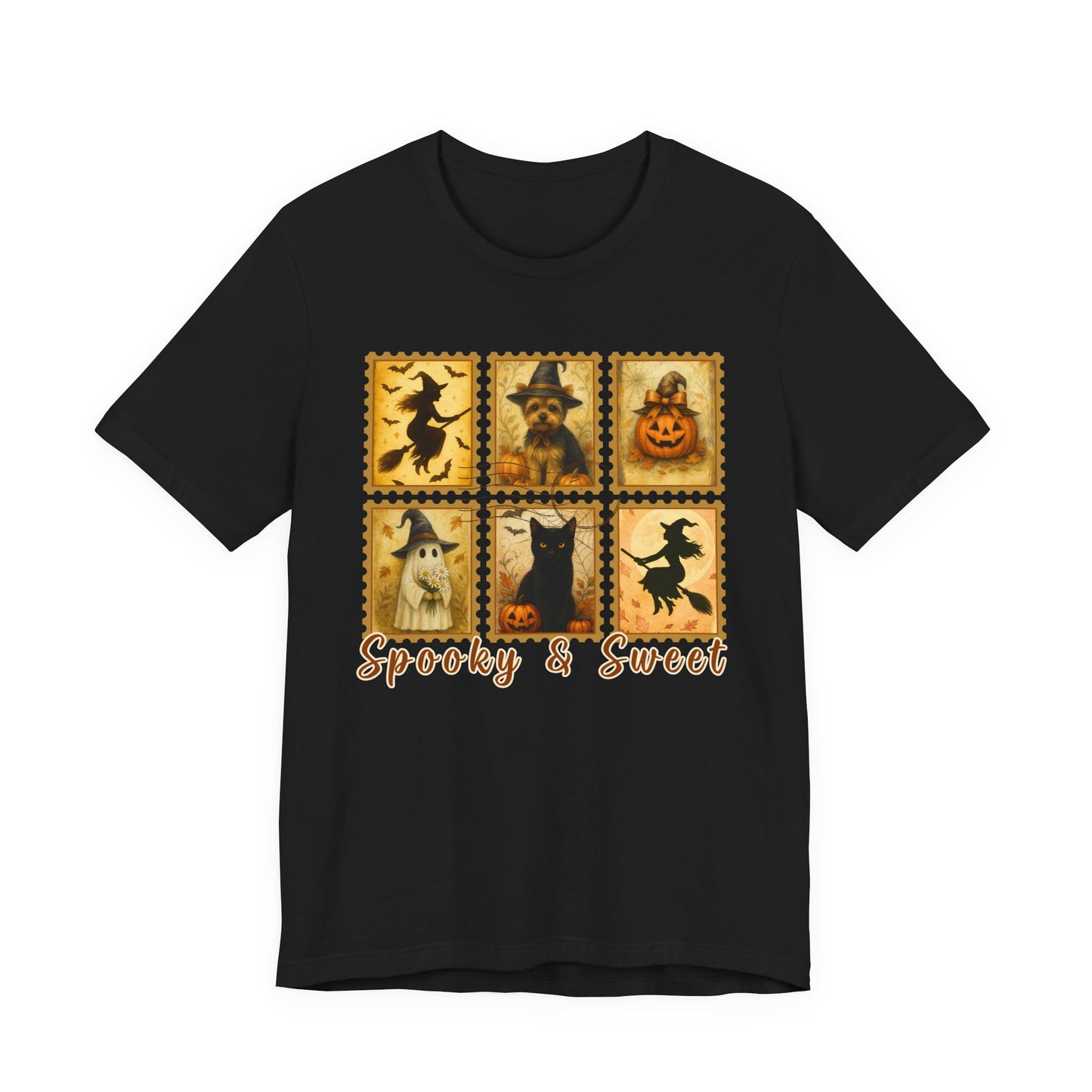 Spooky & Sweet – Halloween Tee for Yorkie Lovers - Customizable