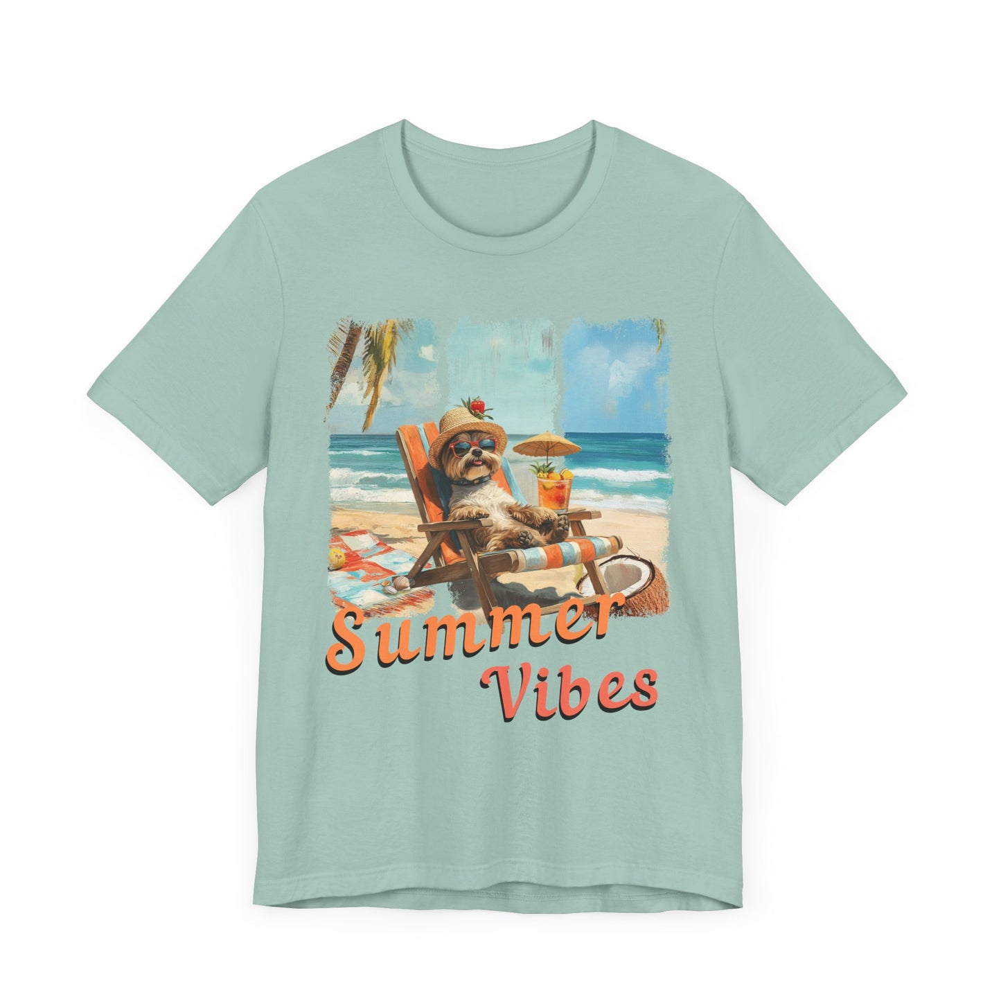 Summer Vibes – Chill Mode Yorkie T-Shirt