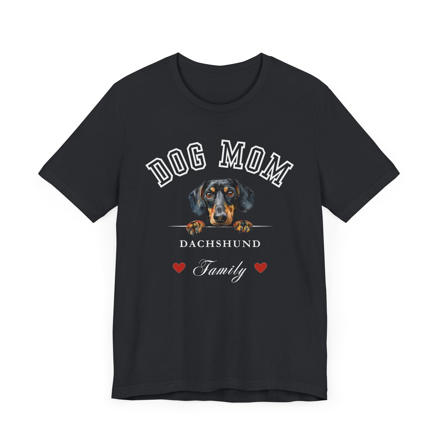 Dachshund Mom Family T-Shirt - Mother’s Day Gift for Dog Lovers