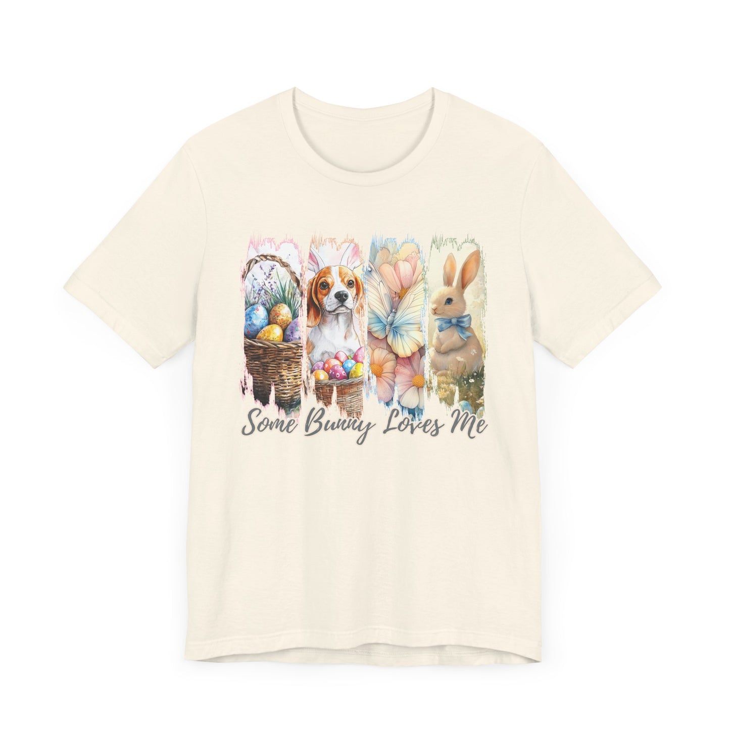 Beagle Easter T-Shirt – "Some Bunny Loves Me"