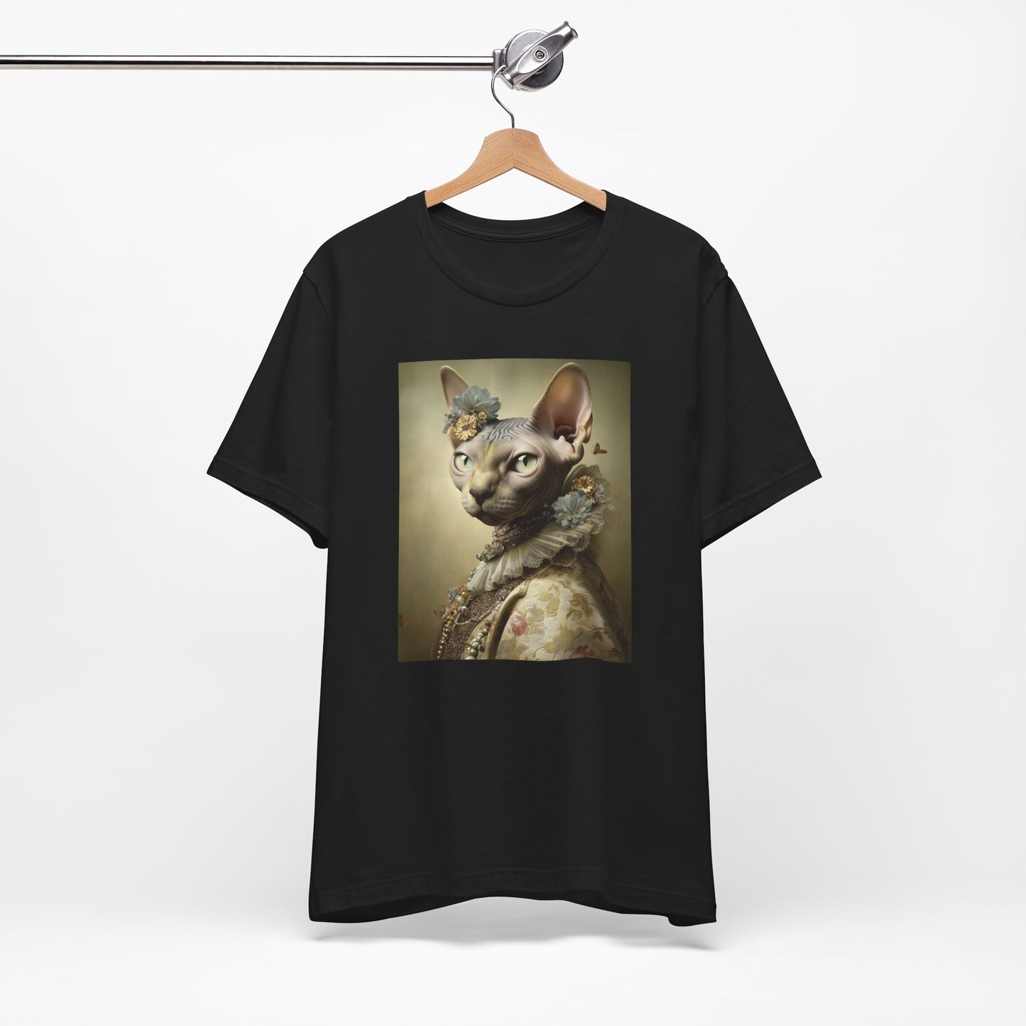 Royal Sphynx Cat Tee - Customizable Aristocrat Cat Shirt