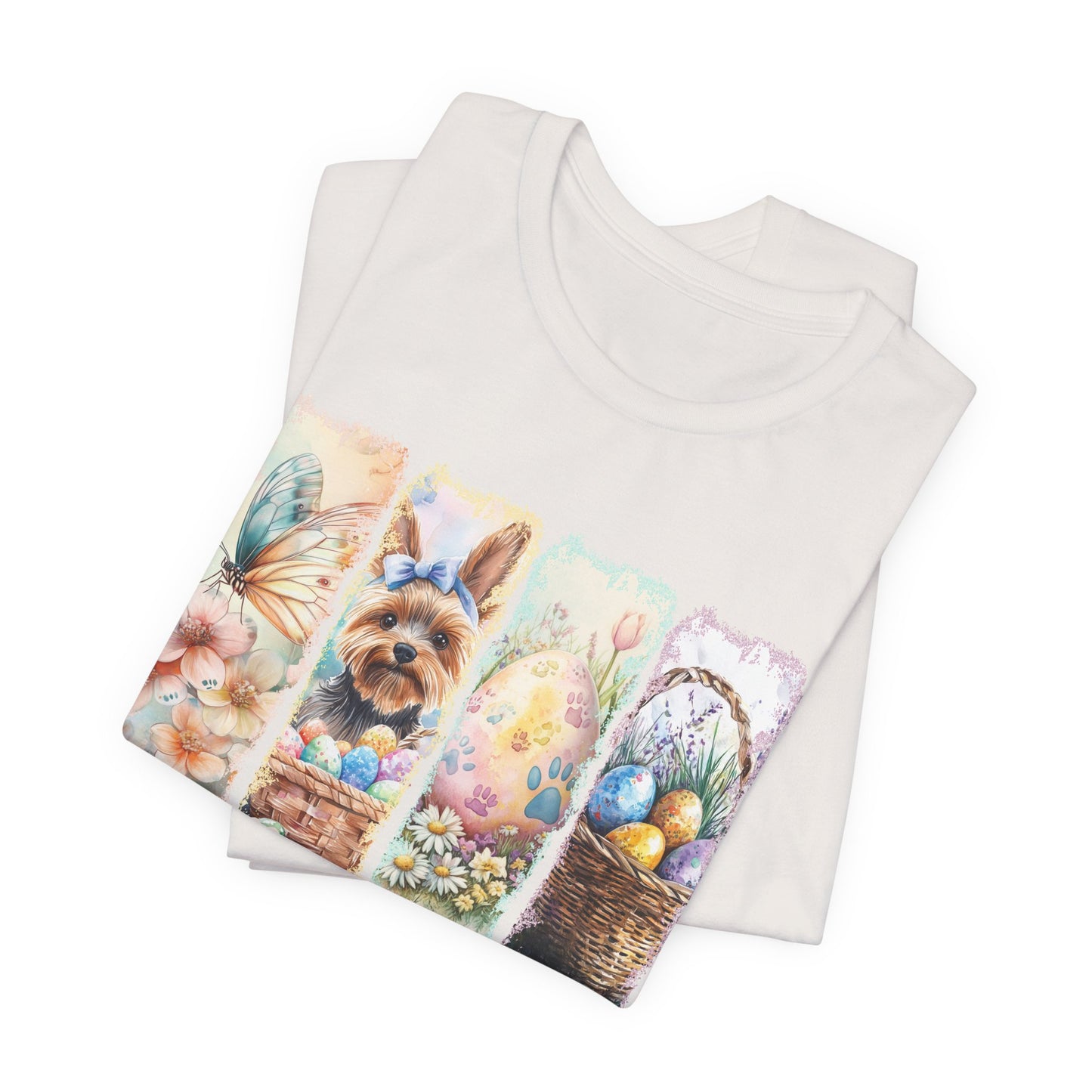 Yorkie Easter T-Shirt – "Some Bunny Loves Me"