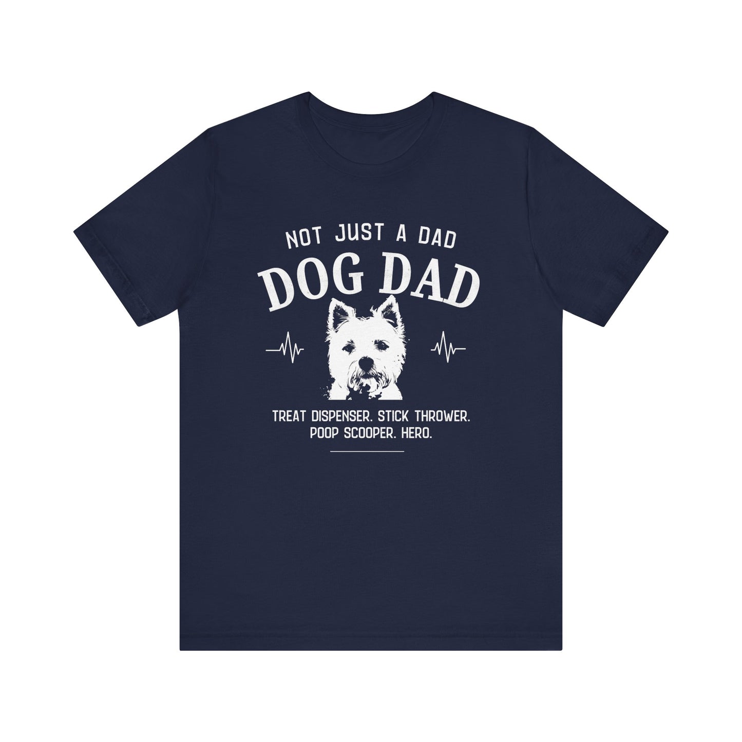 Westie Dog Dad T-shirt