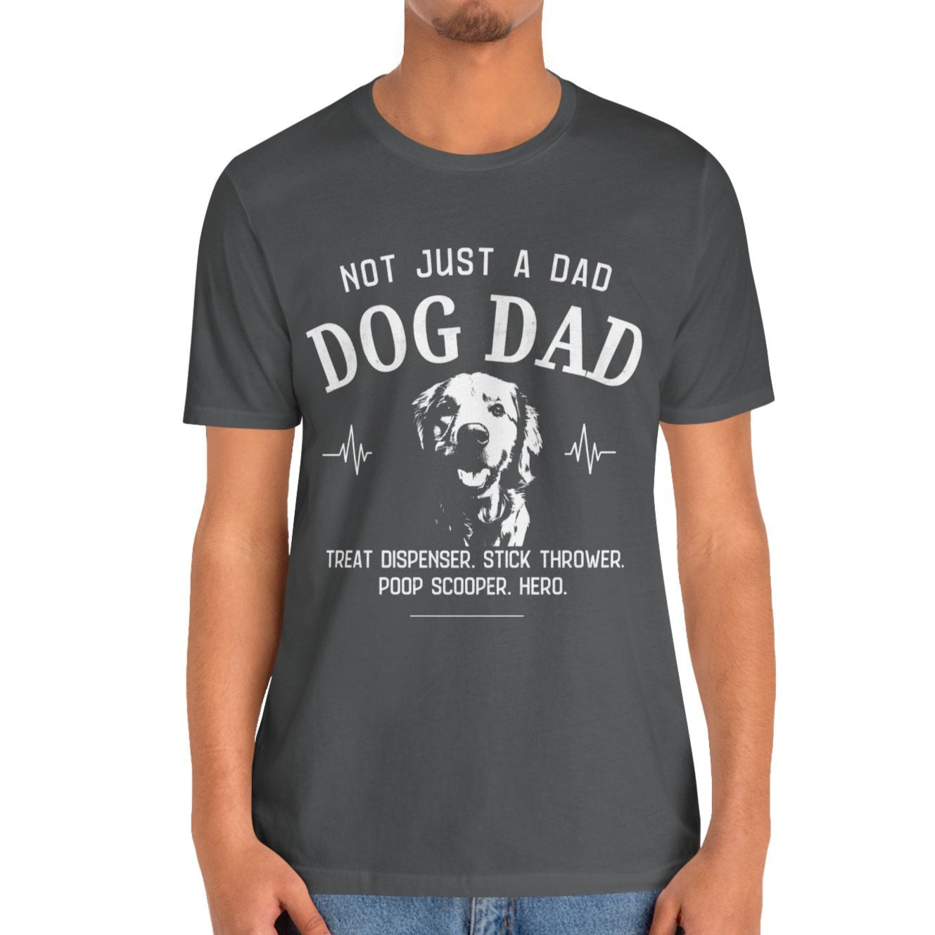 golden retriever dog dad t-shirt, father's day gift for dog lovers