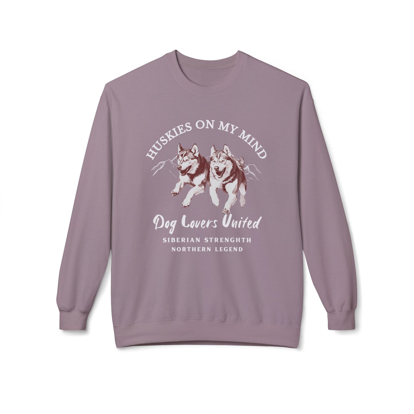 Siberian Husky Sweater for Dog Lovers - Huskies on My Mind
