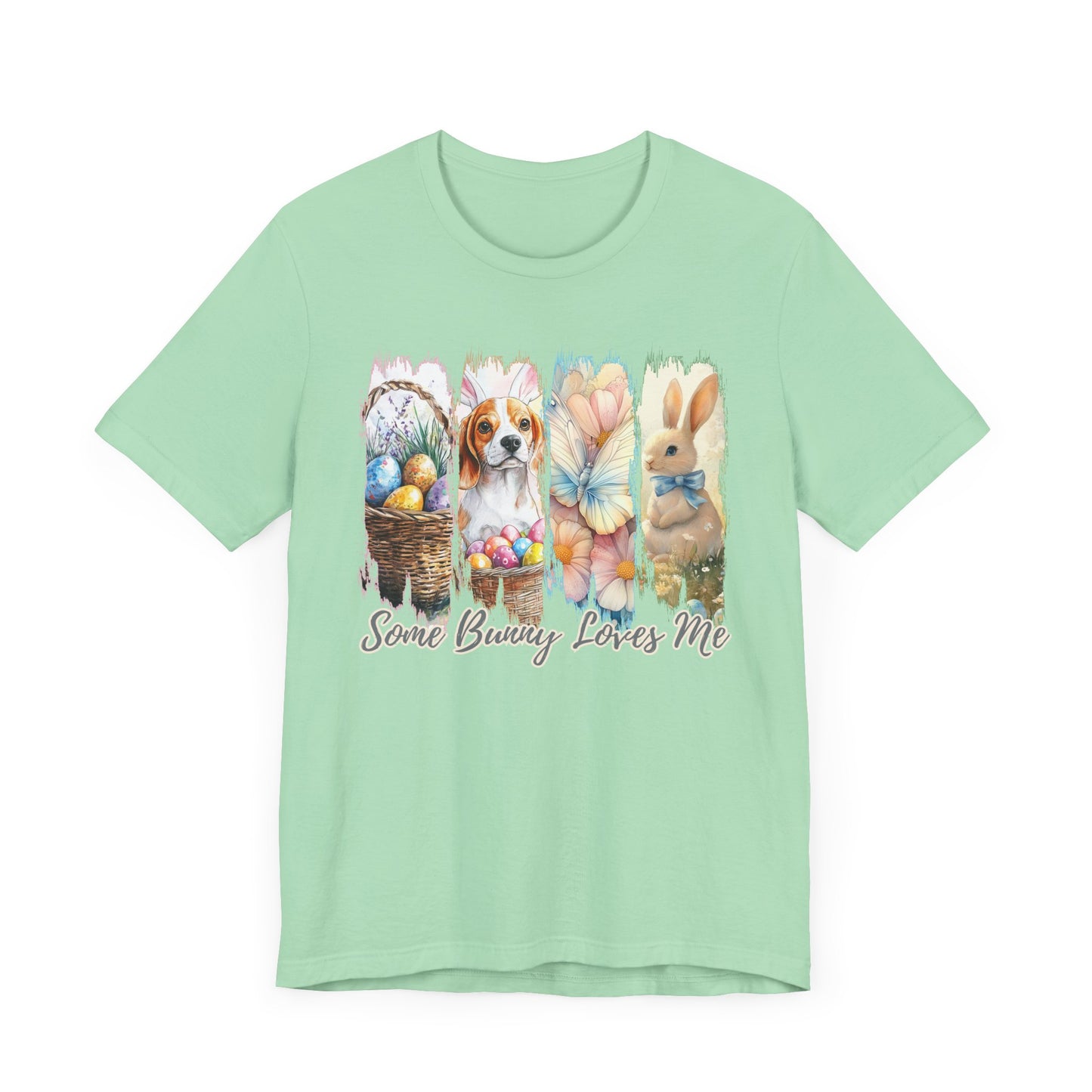 Beagle Easter T-Shirt – "Some Bunny Loves Me"
