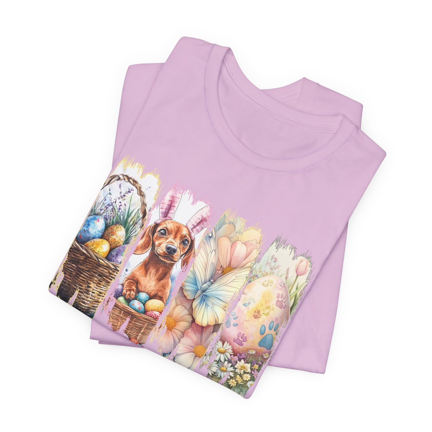 Dachshund Easter T-Shirt – "Some Bunny Loves Me"