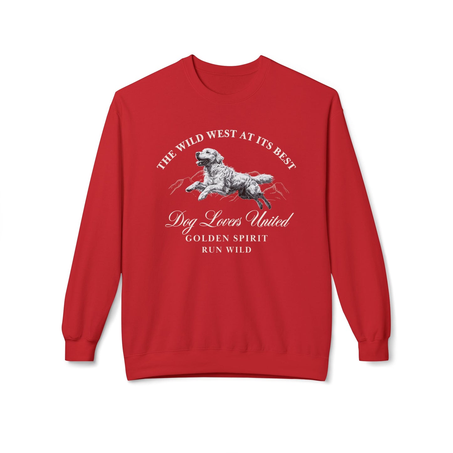 Golden Retriever - Golden Spirit Sweatshirt– Wild West Edition